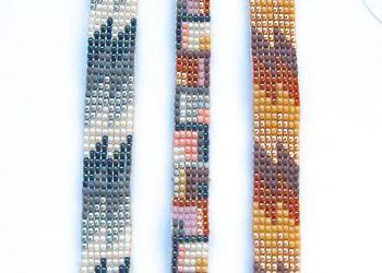 Handmade với vòng tay hạt cườm nhiều màu