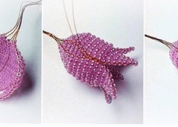 Những bông hoa Tulip hạt cườm tím mộng mơ 5 Những bông hoa Tulip hạt cườm tím mộng mơ