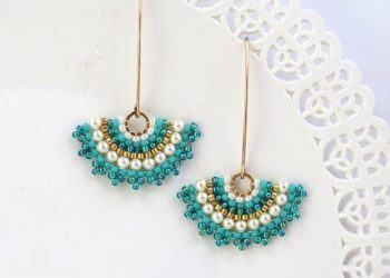 Những mẫu khuyên tai hạt cườm thời thượng