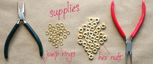 Nguyên vật liệu làm vòng tay handmade (Nguồn: Internet)