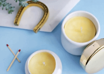 Thành phẩm nến thơm từ sáp ong thu được sau 01 - 02 ngày chờ đợi (Nguồn: Internet)