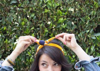 Đẹp miễn chê với băng đô vải đậm chất vintage