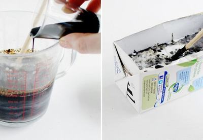Đổ màu thực phẩm vào phôi xà bông đã được làm tan chảy để tạo màu cho sản phẩm handmade (Nguồn: Internet)