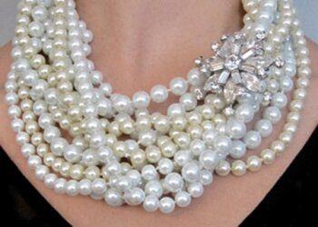 Sang trọng, quý phái với vòng cổ ngọc trai nhiều tầng