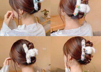 5 phút tạo ra kẹp tóc xinh xắn cho cô nàng sành điệu