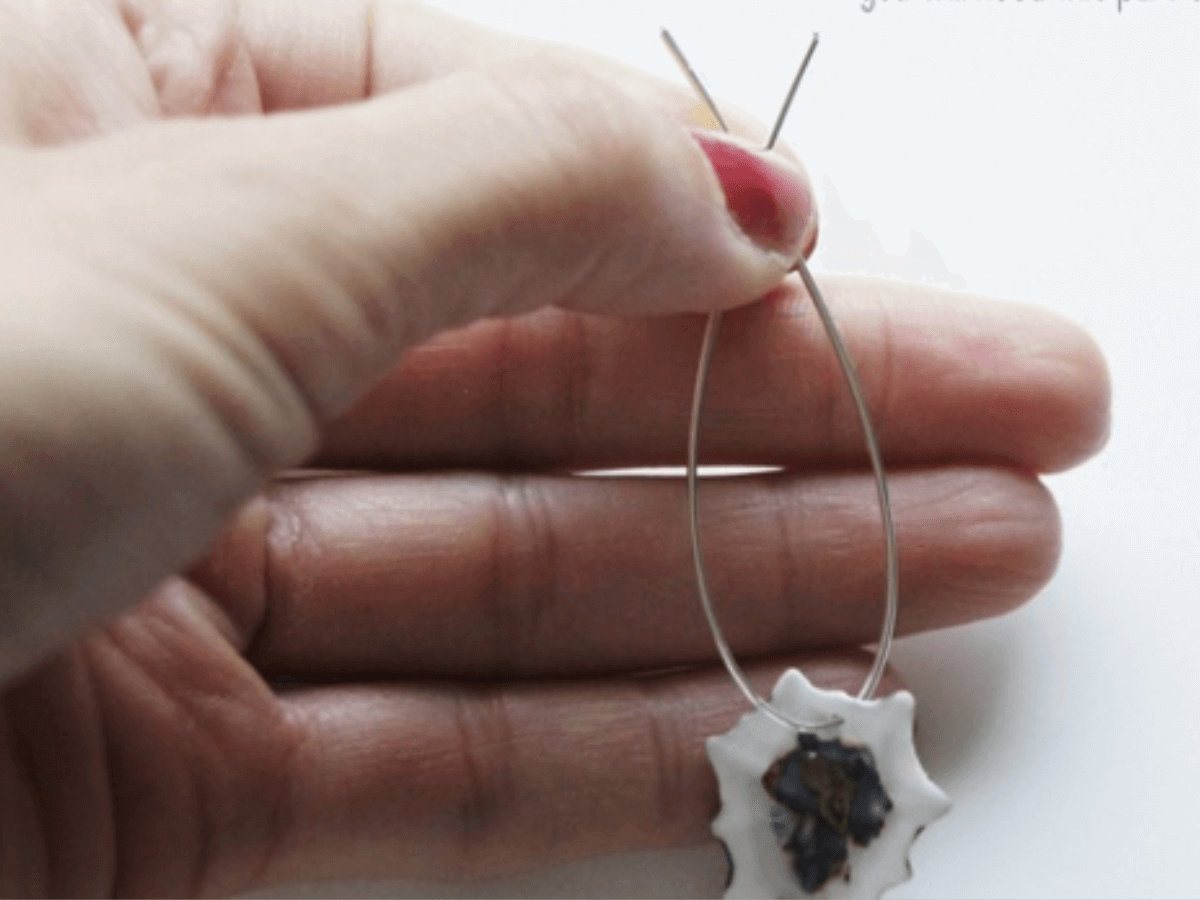 Tips làm bông tai handmade từ vỏ ốc đá sang chảnh 3