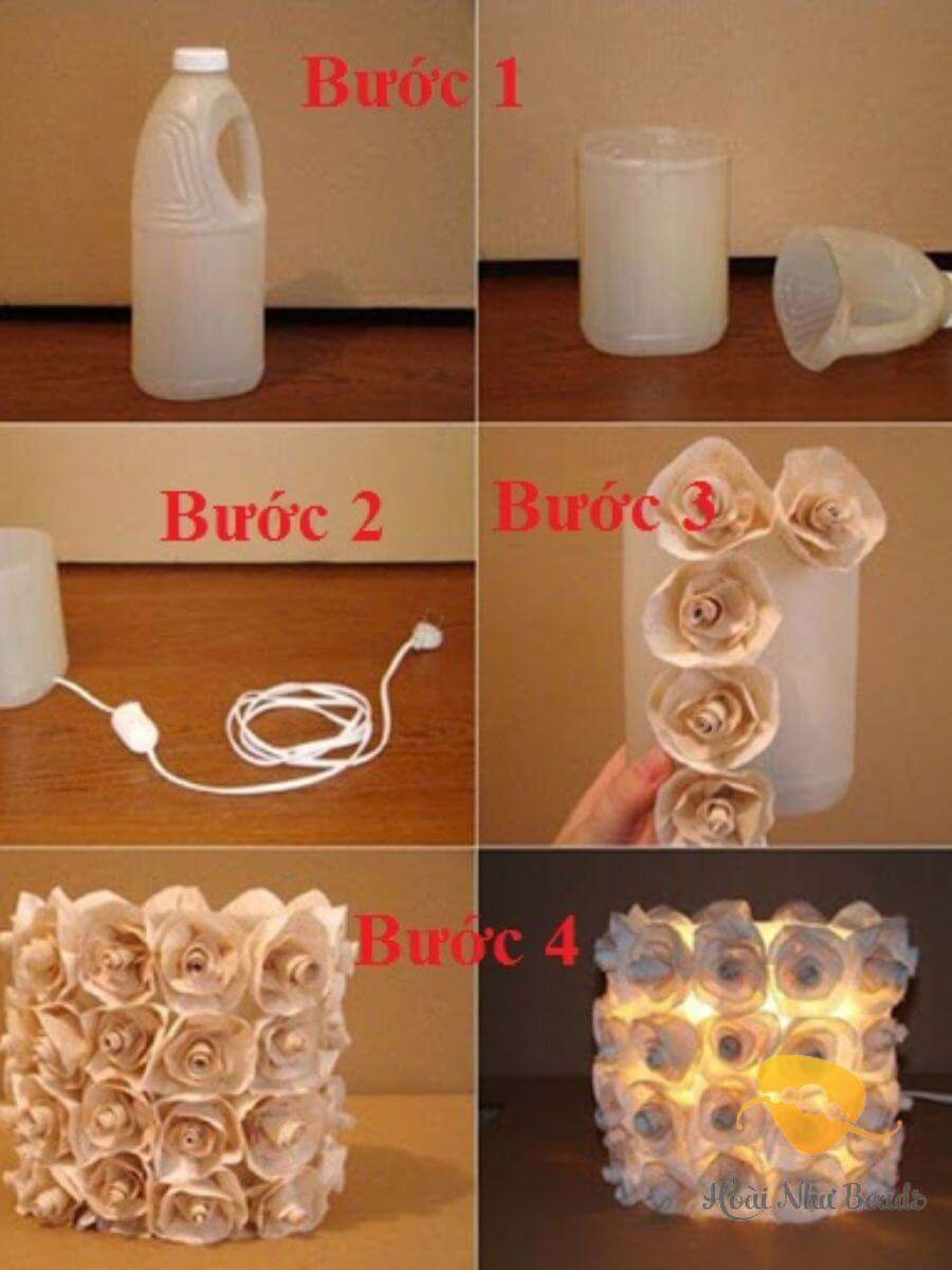 3 cách tự chế đèn ngủ handmade dễ làm đẹp mắt 6